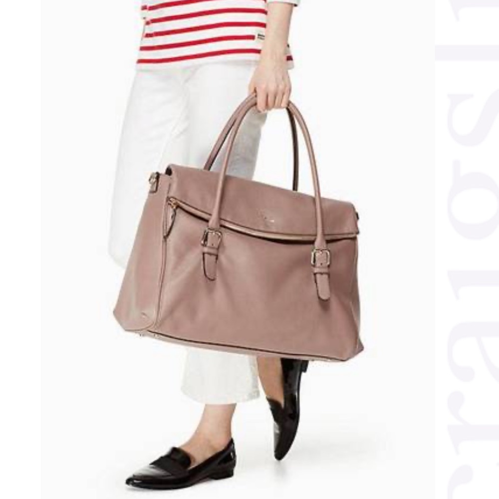 Kate Spade Brighton Park pebble travel Leslie bag